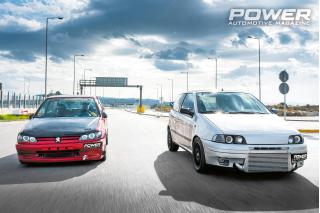 Fiat Punto GT 1.6 16v 504Ps & Peugeot 306 1.6 Turbo 523Ps 
